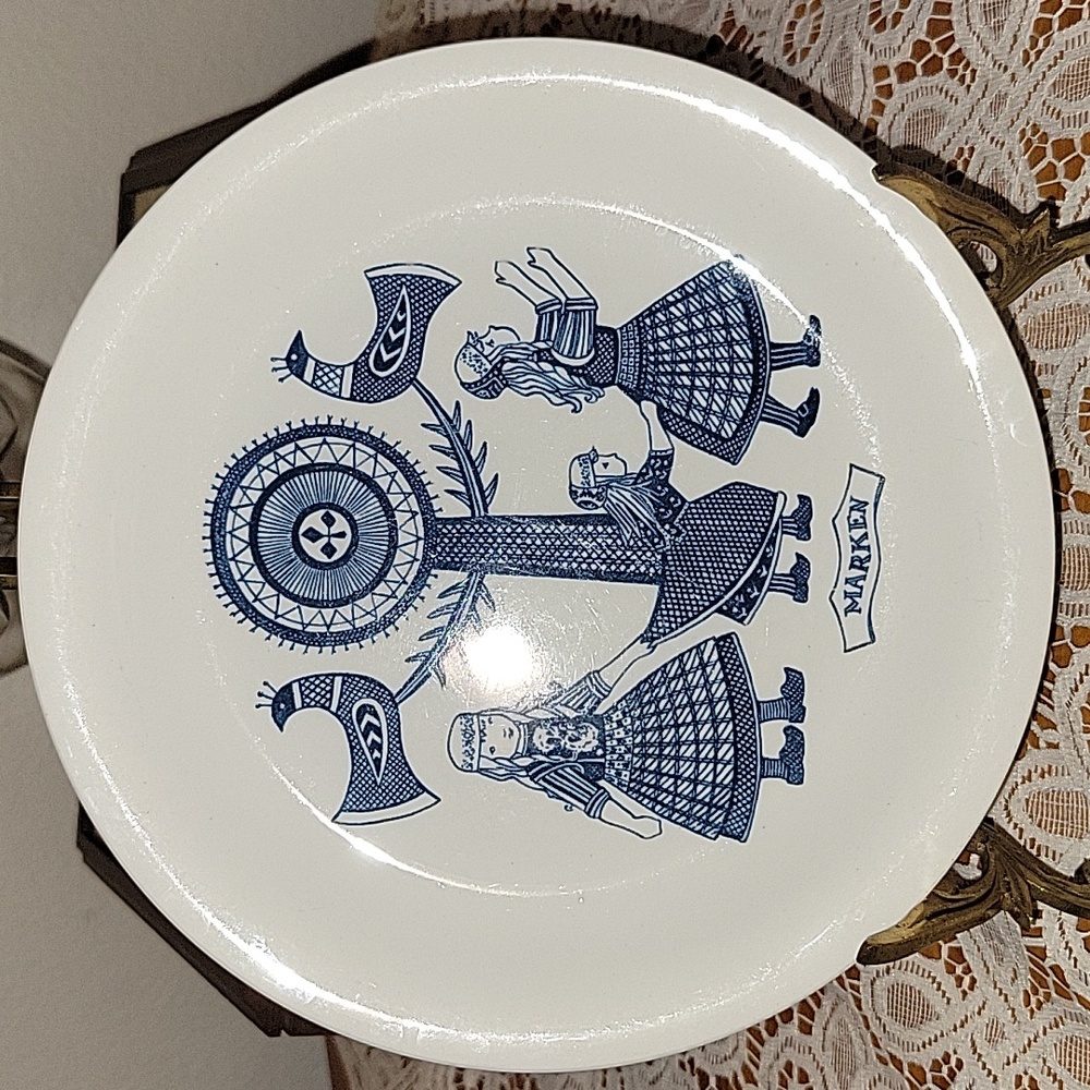 Vintage 1960 Plate By Royal Sphinx Maastricht. 8"